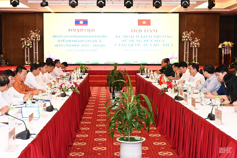 Hà Tĩnh: Bến số 3 cảng quốc tế Lào - Việt là biểu tượng của tình hữu nghị Việt – Lào